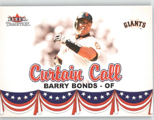 2002 Fleer Tradition Update #U375 Barry Bonds CC - San Francisco Giants (Curtain Call) (Baseball Cards)