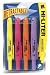 Avery Hi-Liter Retractable Highlighters, Four-Color Set, Chisel Tip, Assorted Colors (AVE59489)