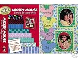 Disney / Hot off the Press 8.5X11 MICKEY MOUSE SIMPLE BACKGROUND PAPER