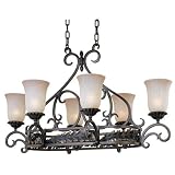 Maxim Lighting International Bordeaux Six-Light Chandelier