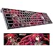 Coocool® Wonderful Anime Keyboard Inspired By Anime Shakugan no Shana with Chocolate-style Keycap a