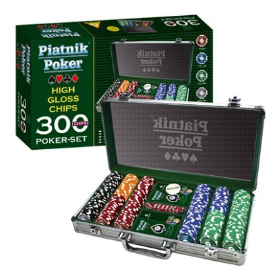 Piatnik 7903 - Poker Set 300 High Gloss Chips Preisvergleich