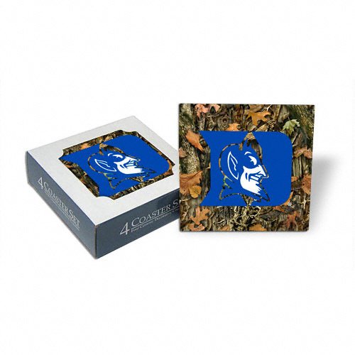 Duke Blue Devils Camouflage Set of 4 Coasters