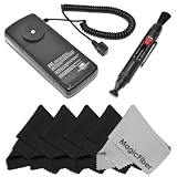 External Flash Battery Pack for CANON Speedlite (580EX II, 580EX, 550EX), Macro Ring Lite MR-14EX and Macro Twin Lite MT-24EX Flashes with Lens Cleaning Pen and 5 Premium MagicFiber Microfiber Cleaning Cloths