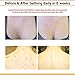 Wission Exfoliating Loofah Back Scrubber for Shower for Men and Women and Body Glove Plus User Manual Included (white set of 2)