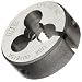 Union Butterfield 2010(UNC) Carbon Steel Round Threading Die, Uncoated (Bright) Finish, 1" OD, 1/4"-20 Thread Size