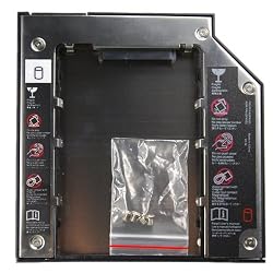 2nd SATA Hard Disk Drive HDD Caddy for Apple MacBook Pro Replacement