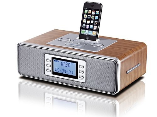 TEAC iPod/iPhone対応ミュージックセンター 木目 SR-2T