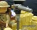 BrickArms Exclusive 2 to 4 Inch Scale Figure Style LOOSE Weapon Lewis Heavy Machine Gun_s-3