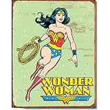 Wonder Woman Retro Metal Tin Sign , 12x16