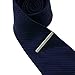 NewSilkRoad Gun black, Gold, Silver Concise Classic Tie Clip,3Pcs Set