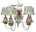 Garden Bunny Children's Chandelier