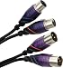 Monster Cable M DJ-X-4M Monster DJ Cables 4 meter pair XLR Male to XLR Female