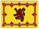 Scotland Lion Rampant Flag Embroidered Patch Scottish Iron-On Royal Standard Emblem