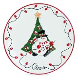 Fitz and Floyd Cheers Round Platter