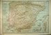 1903 Map Spain Portugal Lisbon Canary Islands Gibraltar