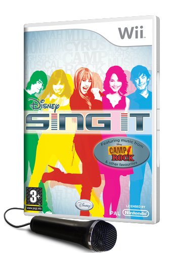 Childrens Toyshop  Third Party New : Disney Sing It with Microphone (Wii)