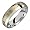 Beau - Elegant Two Tone Comfort Fit Wedding Band for Him & Her! Custom Made! Choose your Size.