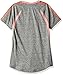 adidas Girls' Adi 3s Club Raglan T-Shirt