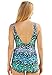 Delta Burke Women's Plus Size Swimsuit In Sarong Style