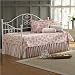 Hillsdale Lucy Girls Metal Daybed in White Finish with Pop-Up Trundle