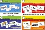 I See, I Spell, I Learn - Super Combo - Picture Sight Words & Homophones Flashcards
