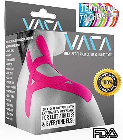 VARA Kinesiology Tape ★ w/FREE e-TAPING GUIDE