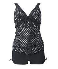 Spot Print Tankini
