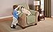 Elaine Karen Deluxe Reversible Chair Furniture Protector, Olive / Sage -75