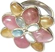 Silver Gemstone Rings Valentines Day Gift (rng301)
