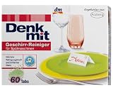 Denkmit Geschirr-Reiniger-Tabs, 2er Pack (2 x 60 St&uuml;ck)