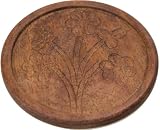 Wooden Disk for  Charcoal Tablet and Resin Incense Burners