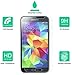 Dmax Armor for Samsung Galaxy S5 Mini Glass Screen Protector, [Tempered Glass] Ballistics Glass, 99% Touch-Screen Accurate, Anti-Scratch, Anti-Fingerprint, Bubble Free, [0.3mm]