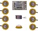 Vision X HIL-STA Amber LED Strobe and Rock Light Kit