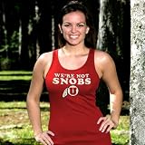 My U Utah Utes Ladies Crimson We're Not Snobs Tank Top