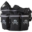 Diaper Dude Skull and Crossbones Diaper Bag - Black