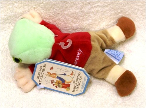Childrens Toyshop  Toys : Beatrix Potter Jeremy Fisher Soft Beanie Toy