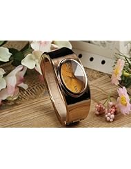 Youyoupifa Bronze Oval Dial Fashion Women Bracelet Watch