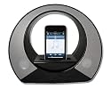SuperSonic SC-8SP Black Portable Digital FM Radio iPod Speaker Dock