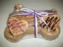 Valentine Doggy - Dog Gift Basket - Edible Basket with Organic Dog Treats - Heidi's Homemade