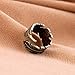MAKIYO Feather Wrap Ring Vintage Gold Tone Plume fashion Ring