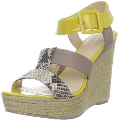 Amazon.com: Calvin Klein Women's Ellison Wedge Sandal: Calvin Klein: Shoes