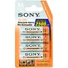 Sony 2500 mAh AA Rechargeable Nimh Batteries, 4-pack