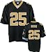 Reggie Bush Black Reebok NFL Premier New Orleans Saints Youth Jersey - Small (8)