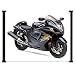 Suzuki Hayabusa GSX 1300 Sportsbike Fabric Wall Scroll Poster (20