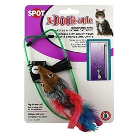 Ethical Pet Products Spot CSO2474 A-Door-Able Feather Bird Cat Toy