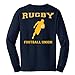 Long-Sleeve Rugby T-Shirt - M