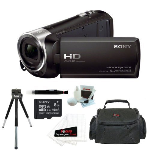 Sony HDR CX240 HDRCX240B HDRCX240 B Full HD Handycam Camcorder Black