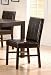 Kitchen & Housewares : Set of 2 Contemporary Bycast Leather Parson Dining Chairs