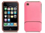 Griffin Elan Form Hard Shell Leather Case for iPhone 3G -Pink